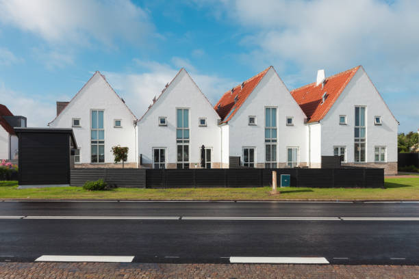 istock View of the small Danish town 884789264