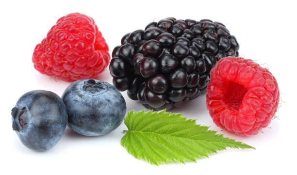 istock mix of blueberries, blackberries, raspberries isolated on white background 884789820