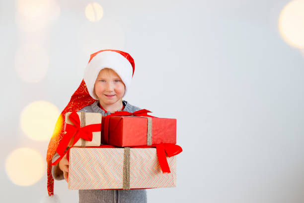 istock Kids celebrating christmas 884791972