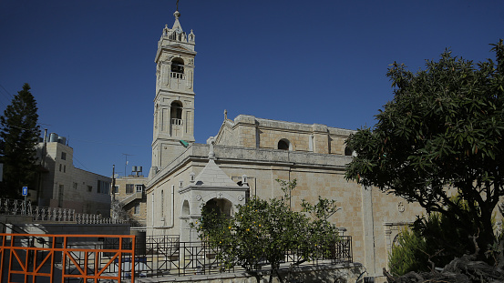 This is the Saint Mary Church for Greek Orthodox, Beit Jala, Israel. It was taken in February 25th, 2017.