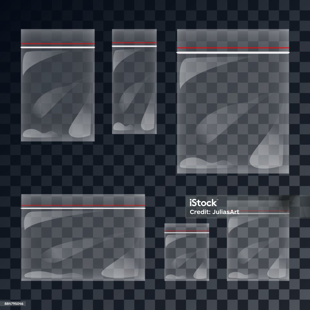 Pack Vector Transparent Vector Design Pack Template Mock Up Transparent Empty Plastic Packaging ...