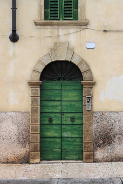 istock Renaissance front door in Verona 884800730