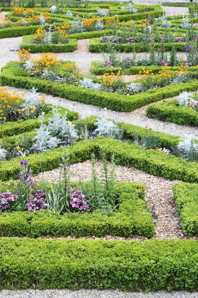 istock Italian style formal garden 884816540