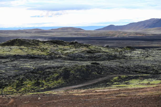 istock Leirhnjukur lava field in Iceland 884826978