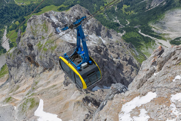 istock Cable car is appoaching Dachstein glacier in Austrian Alps mountains 884827216