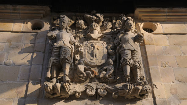 istock Heraldic shield of Los Hombrones 884831052