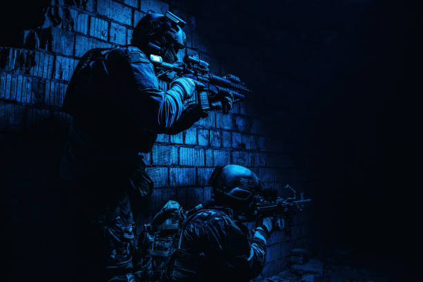 istock Covert operation under cover of darkness 884838790