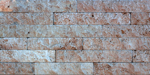 istock Marble texture decorative brick, wall tiles made of natural stone. Building materials. 884838878