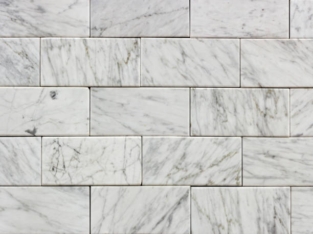 istock Marble texture decorative brick, wall tiles made of natural stone. Building materials. 884845020