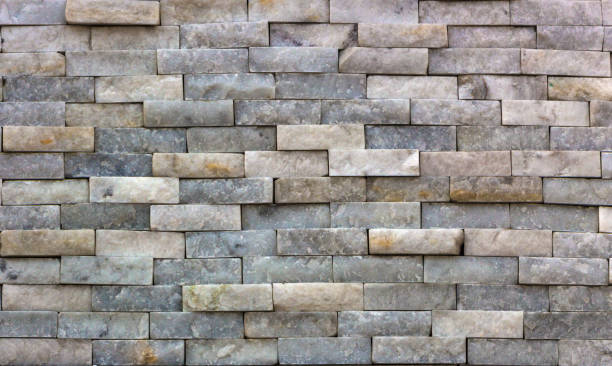 istock Marble texture decorative brick, wall tiles made of natural stone. Building materials. 884854864