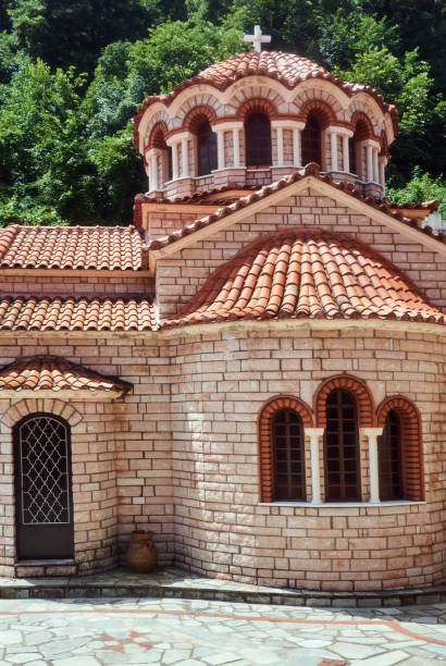 istock Church in Orthodox Monastery of Saint Dimitrios 884868598