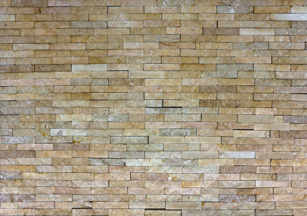 istock Marble texture decorative brick, wall tiles made of natural stone. Building materials. 884880300
