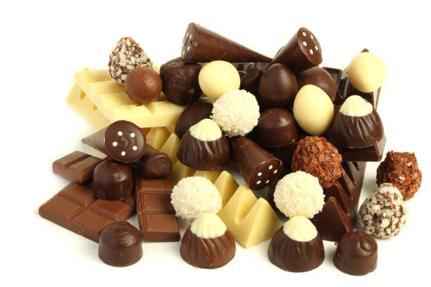 istock mix of chocolate candies sweets isolated on white background 884895242