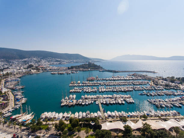 istock Bodrum marina and the Castle 884968042