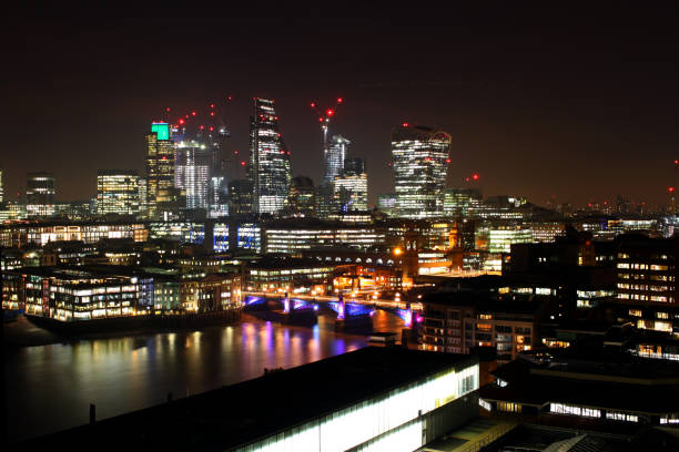 istock London City skyspace view 884992458