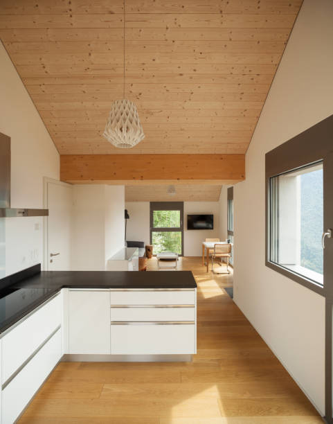 istock Modern house, design of interior 884996290