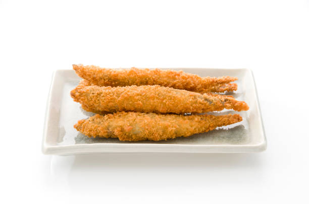 istock Japanese food, Shishamo fried, deep fried fish capelin 885005820