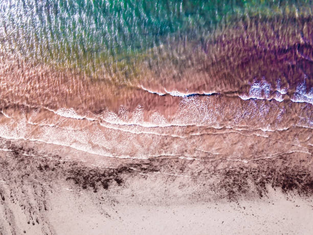 istock Aerial View of a Vibrant Shoreline. 885051028
