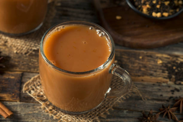 istock Organic Hot Chai Tea Drink 885051078
