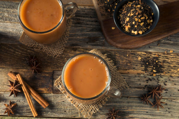 istock Organic Hot Chai Tea Drink 885051274