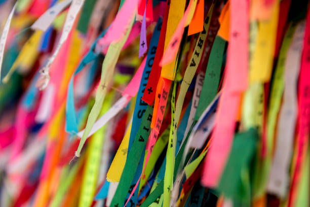 istock Colored Ribbons in Bahia, Brazil 885055884
