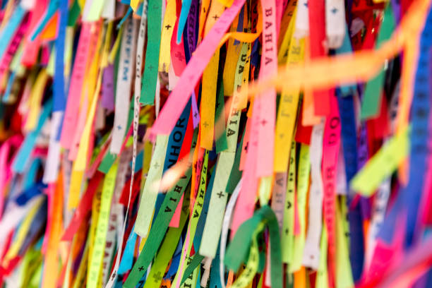 istock Colored Ribbons in Bahia, Brazil 885055886