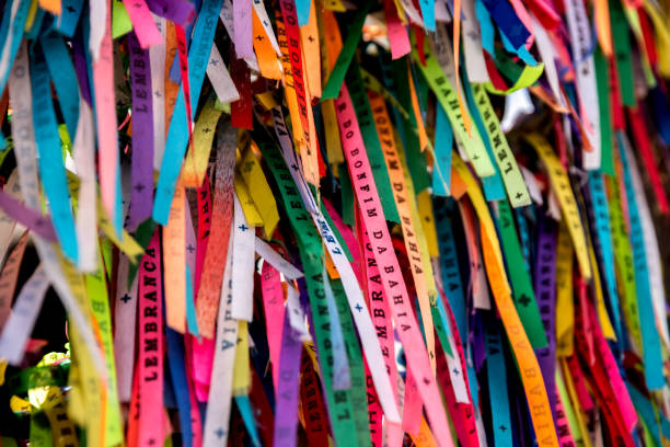 istock Colored Ribbons in Bahia, Brazil 885055896