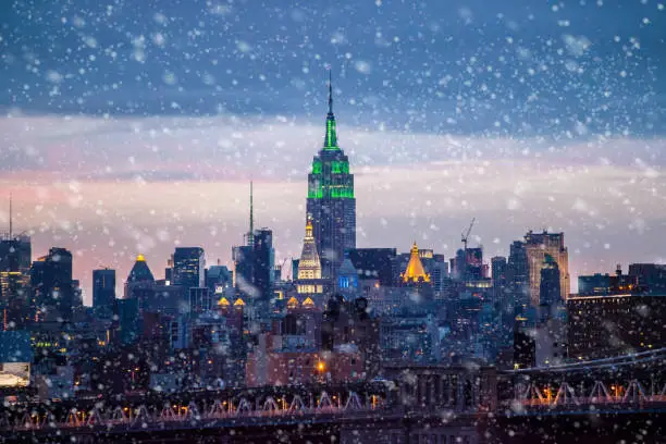 Photo of Snowing in New York