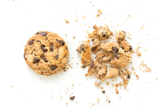 istock broken homemade cookies on white background 885134876