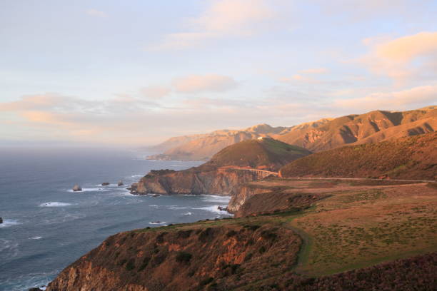 istock Big Sur coastline, near CA state route 1 885143692