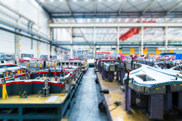 Automotive production Automotive production dealing room photos stock pictures, royalty-free photos & images