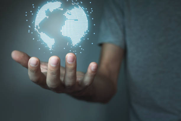 istock Concept of global connection and networking. 885209790