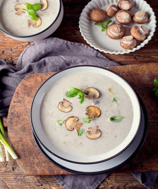 istock Creamy Mushroom Soup 885221812