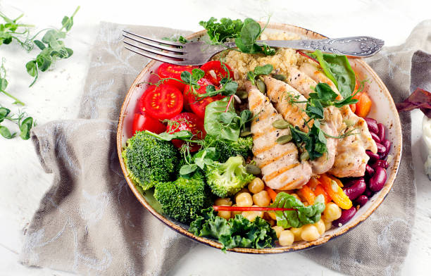 istock Healthy nourishment bowl 885221894