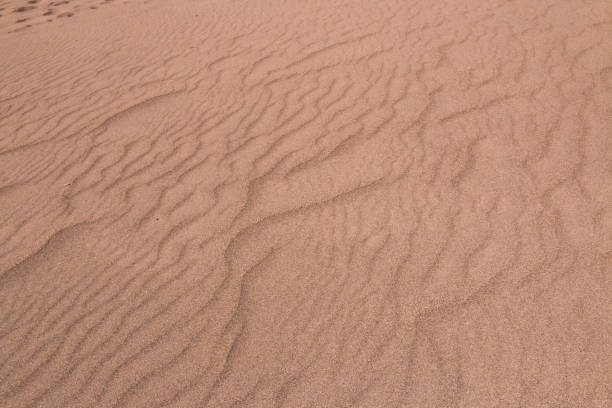 dune vagues - bizarre landscape sand blowing photos et images de collection