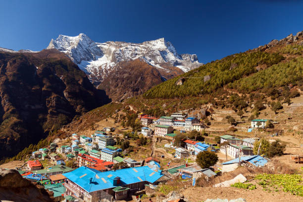 istock Namche Bazaar, Himalaya, Nepal 885237334