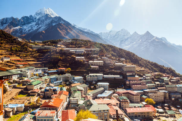 istock Namche Bazaar, Himalaya, Nepal 885237684