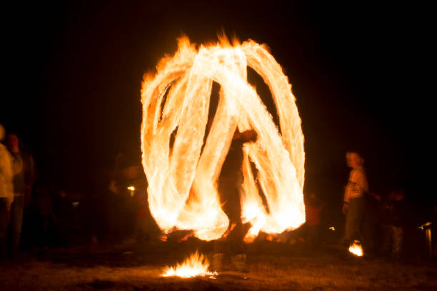 istock Fire ritual Sirni Zagovezni before Easter 885245680