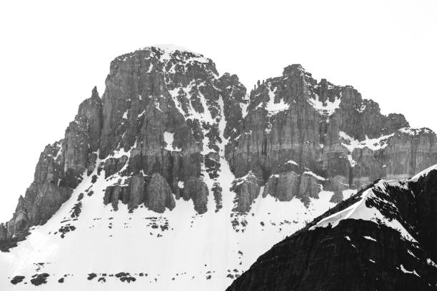 istock Snowcapped Mountain Peak at Glacier National Park 885248354