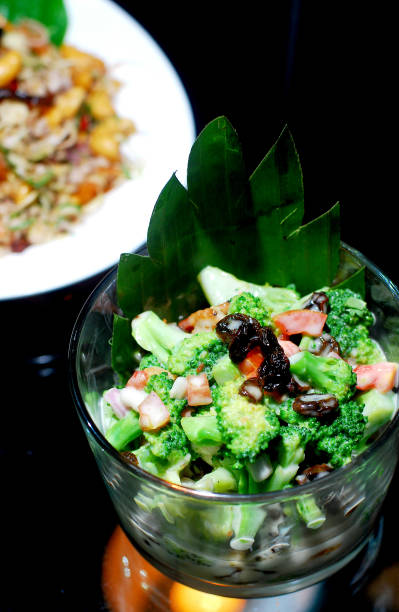 istock Steamed broccoli with vegetables salad 885248372