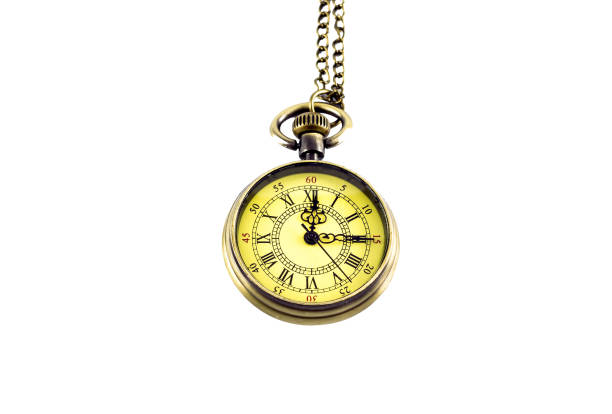 a pocket watch isolated