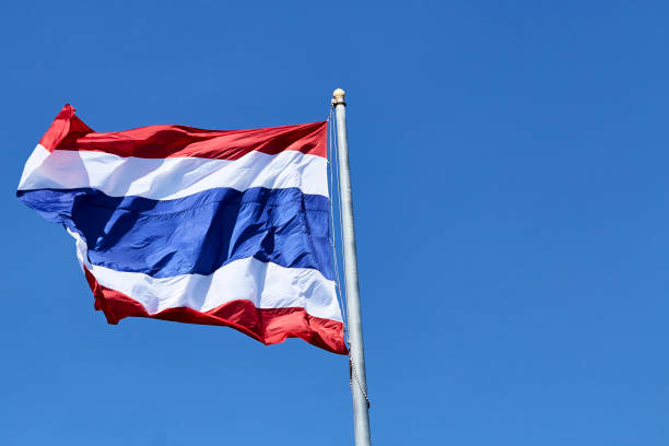 istock National flag of Thailand 885358700