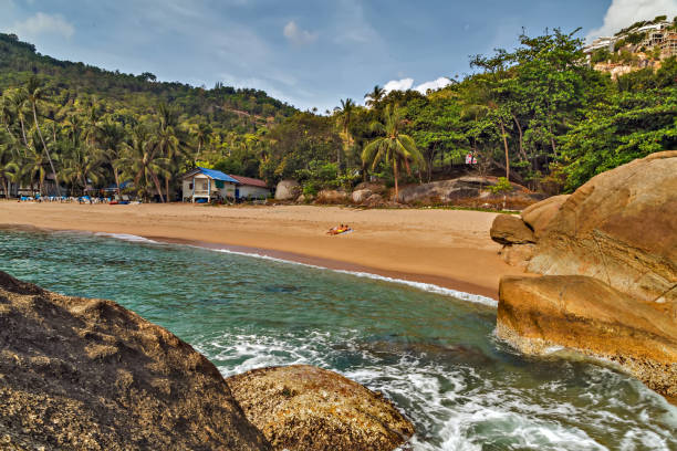 istock tropical Koh Samui, Thailand. beach landscape 885391596