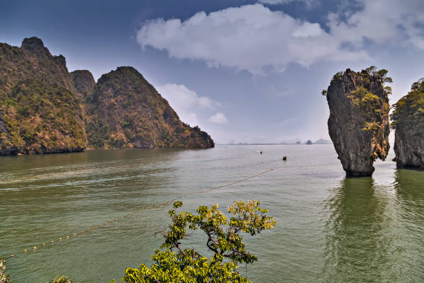 James Bond island, Thailand James Bond island, Khao Phing Kan Pang Nga bay. Thailand phang nga province stock pictures, royalty-free photos & images