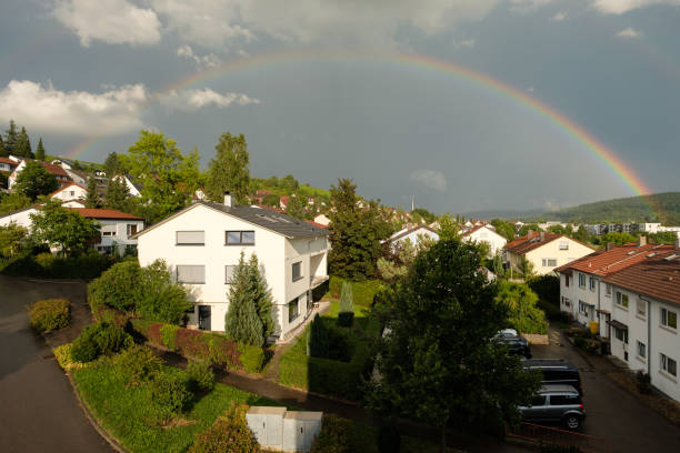 istock Weather phenomenon rainwob after rain 885406354