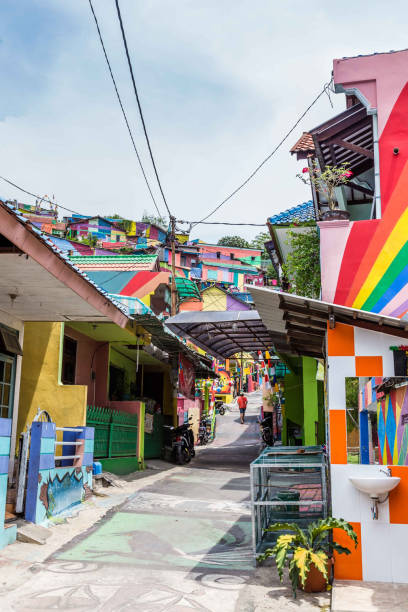 istock Rainbow Village in Semarang Indonesia 885429402