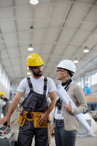 istock Quality control inspection in the factory 885432390
