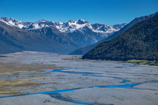 istock Waimakariri Rive, New Zealand 885432836