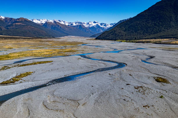 istock Waimakariri Rive, New Zealand 885436070