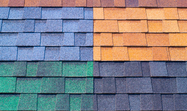 istock Red plastic roof tiles home 885440858